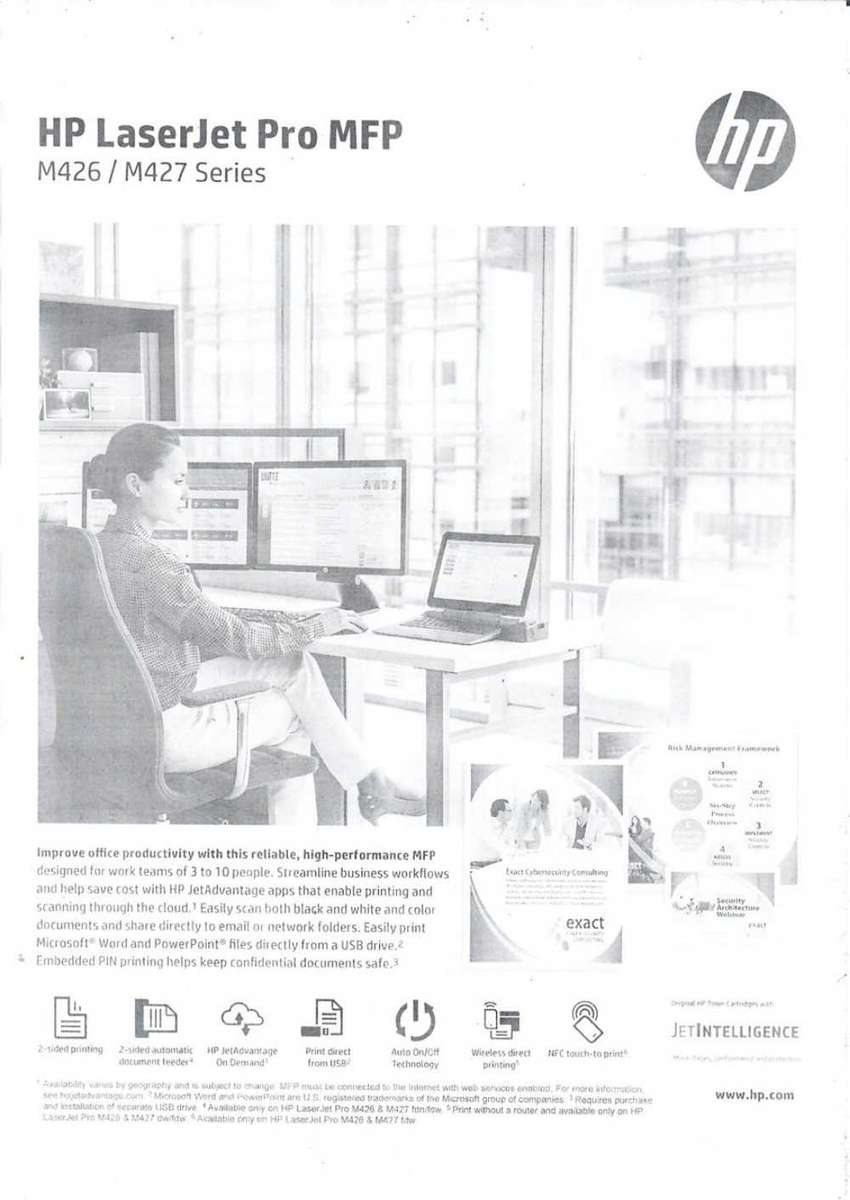 HP LaserJet Pro MFPM426 Series (see details)