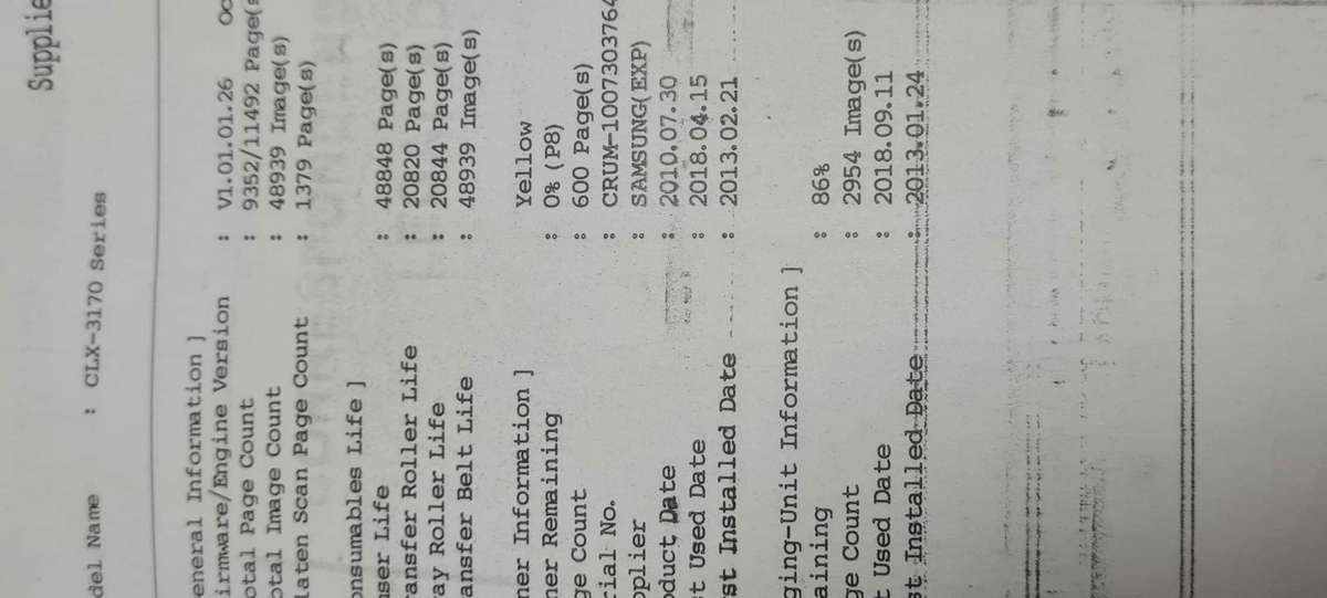 Fast Samsung CLX-3175 Color Laser Multifunction Printer