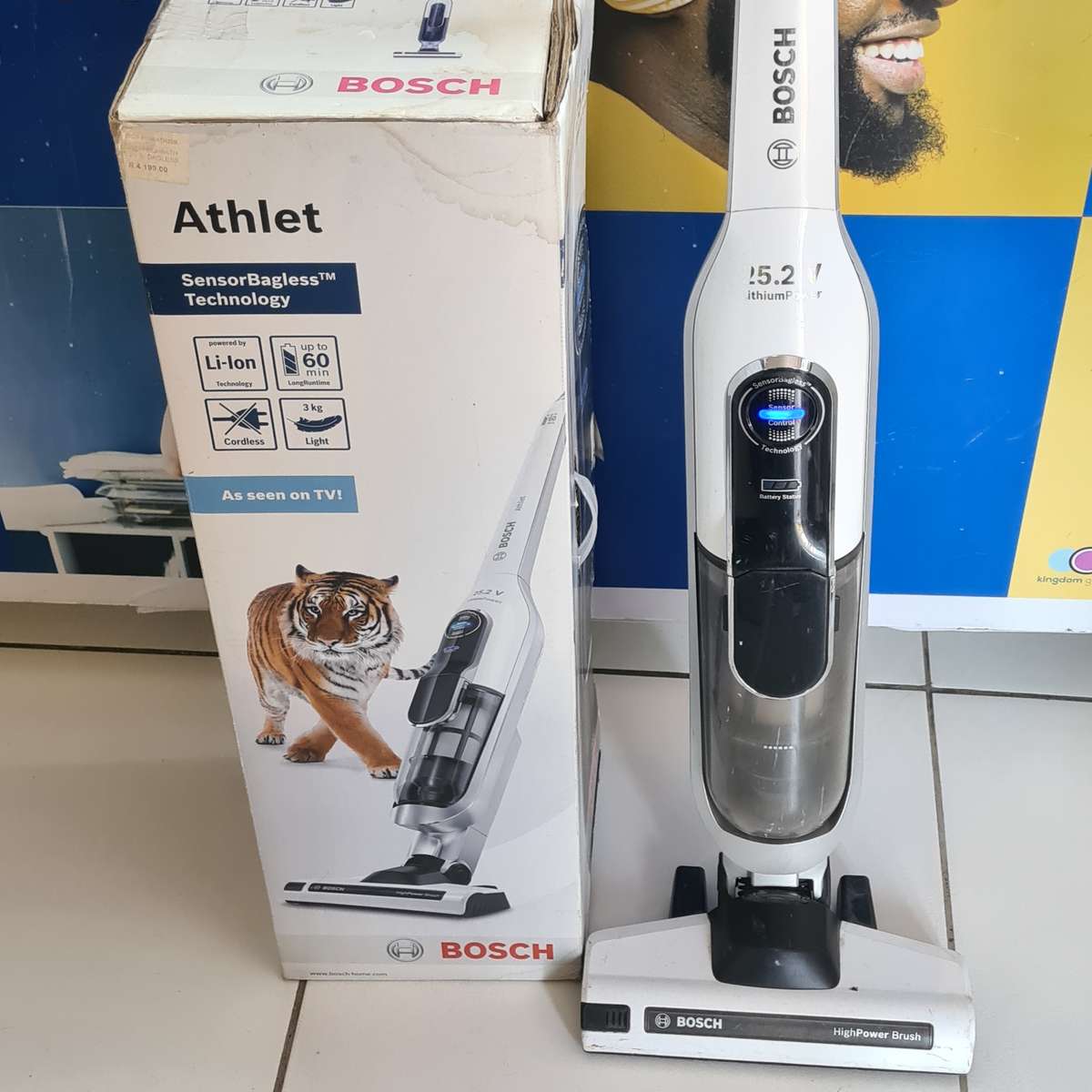 Bosch Athlet cordless vacuum (read details)