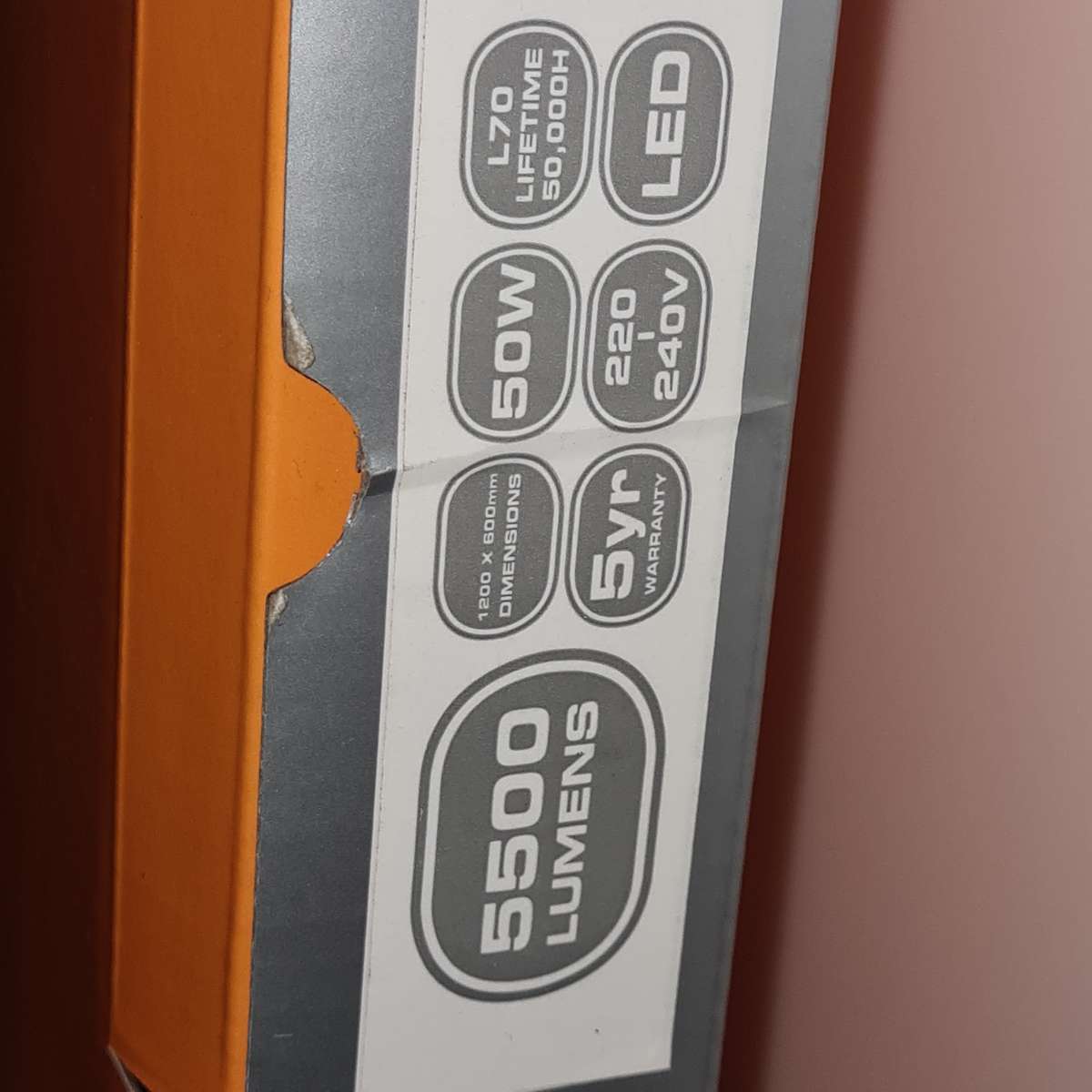 Super Wide 1200x600mm Led panel light