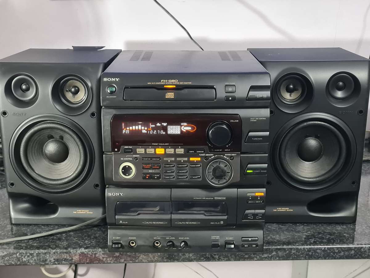 Powerful Sony Music system with Aux (see all details)
