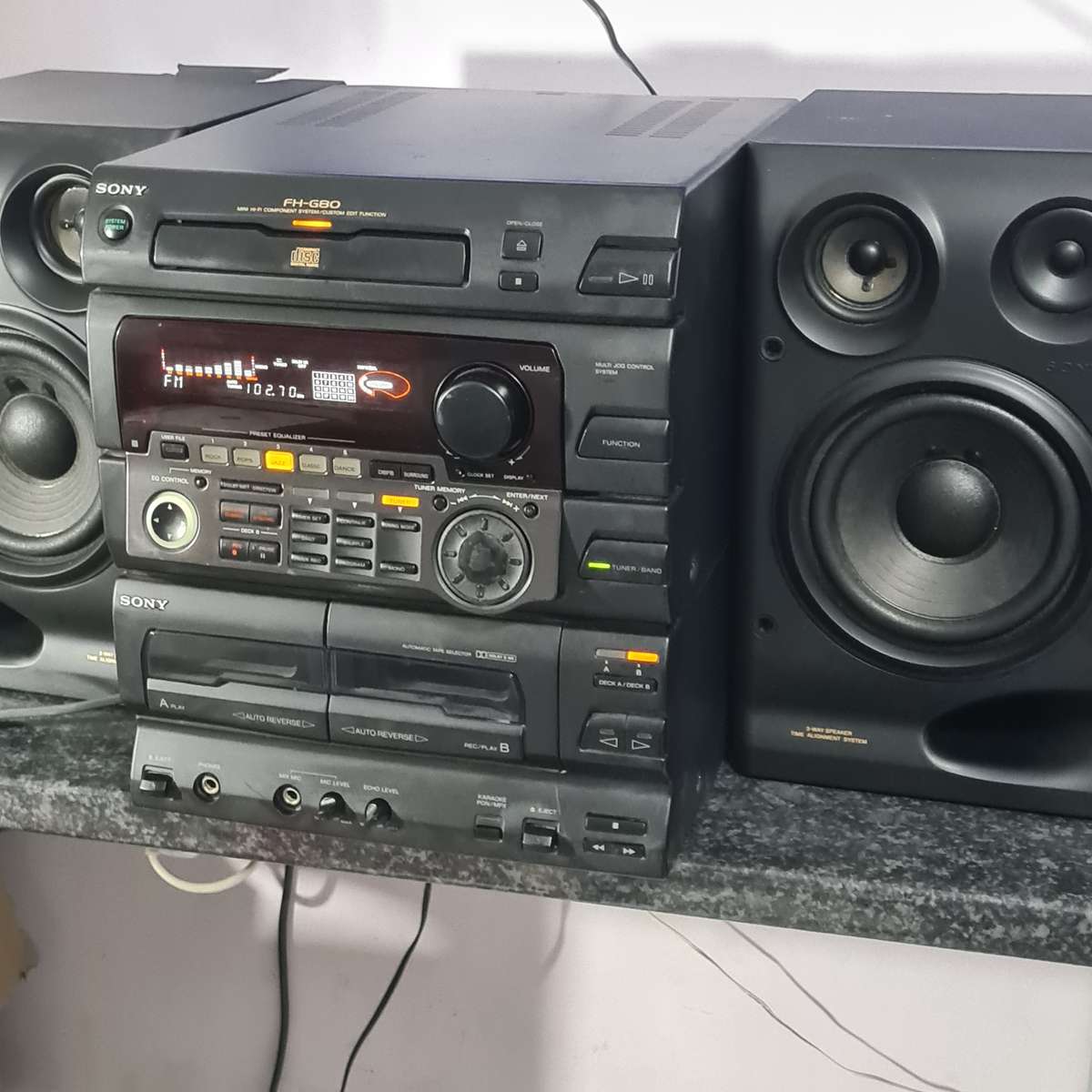 Powerful Sony Music system with Aux (see all details)