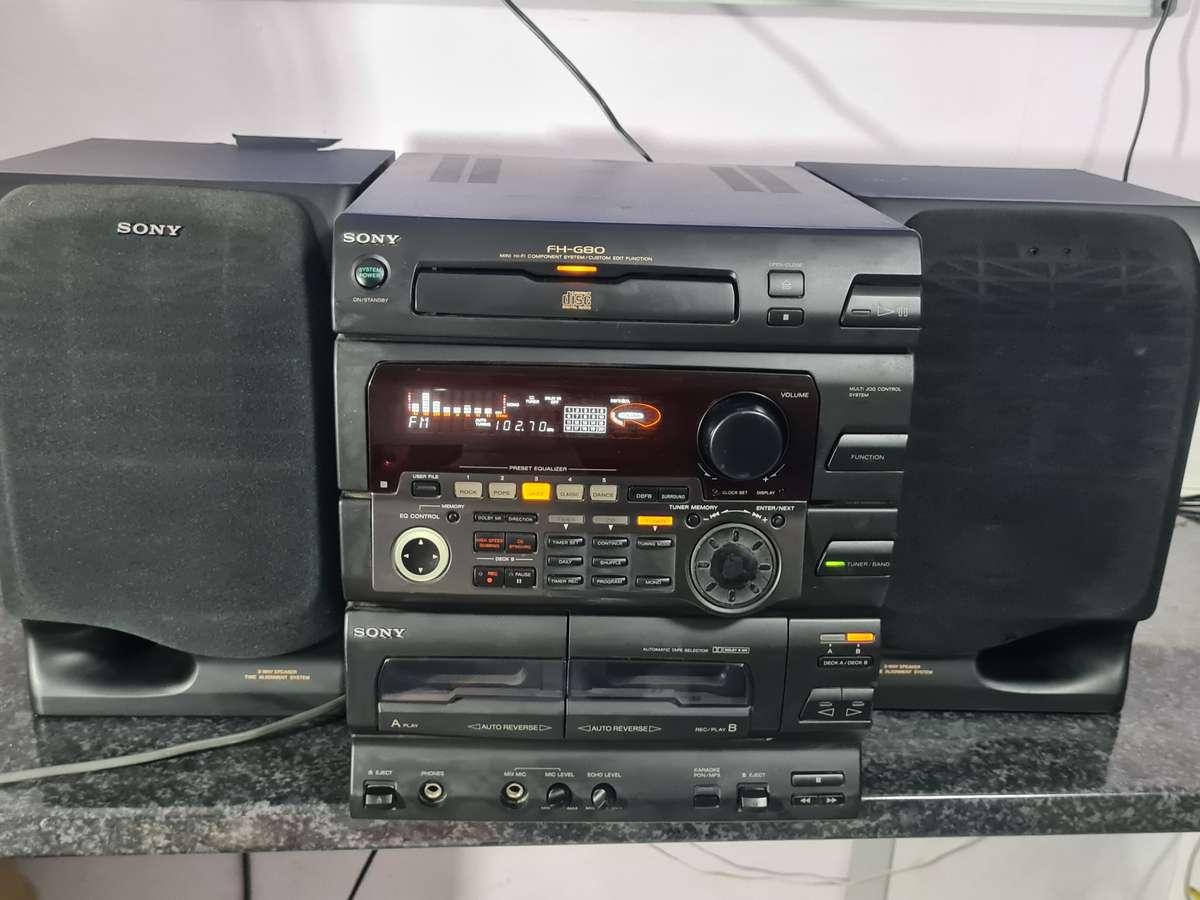 Powerful Sony Music system with Aux (see all details)