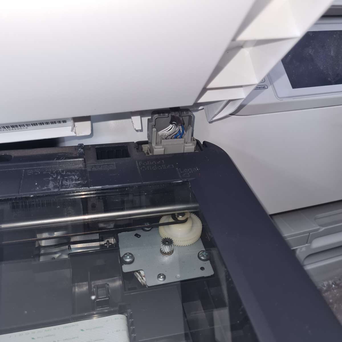 Kyocera ecosys m2535dn mono laser printer (See details)