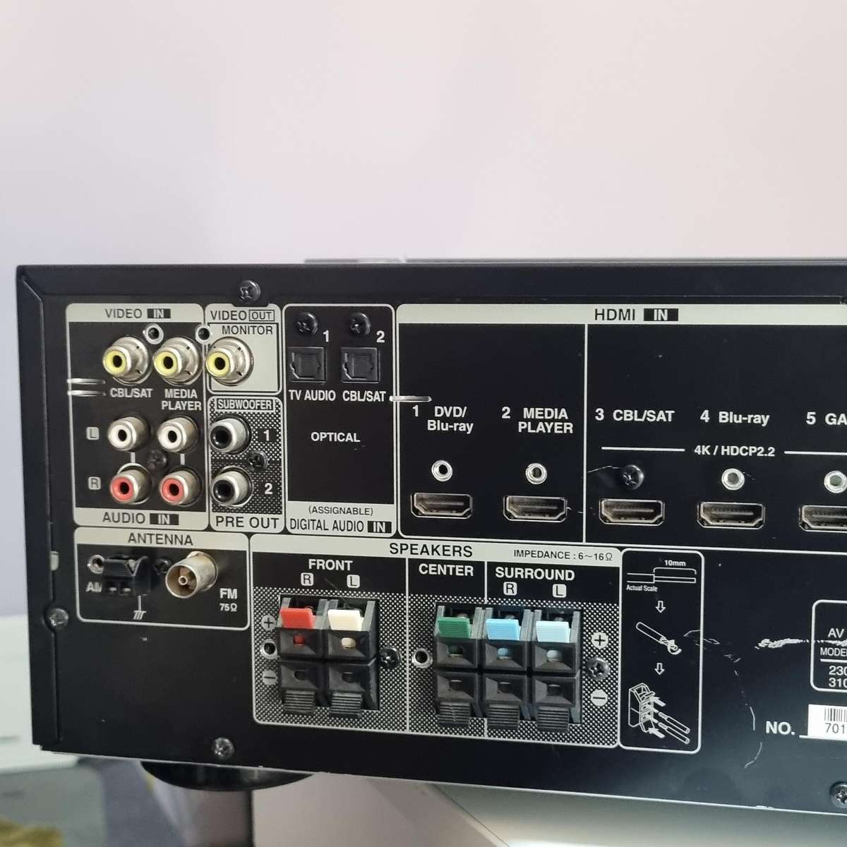 Denon AVR-X520 Bluetooth. (not turning on)