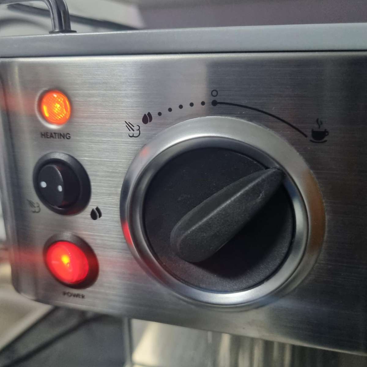 Russell Hobbs Stainless steel Espresso/Coffee/Cappuccino machine