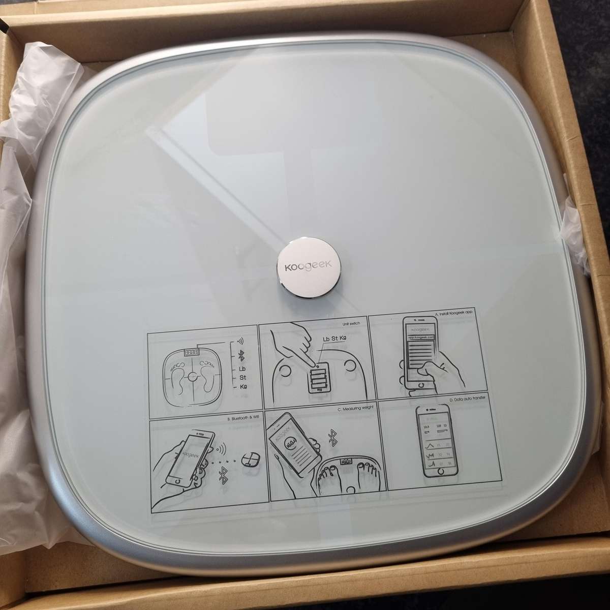 Koogeek smart wireless scale