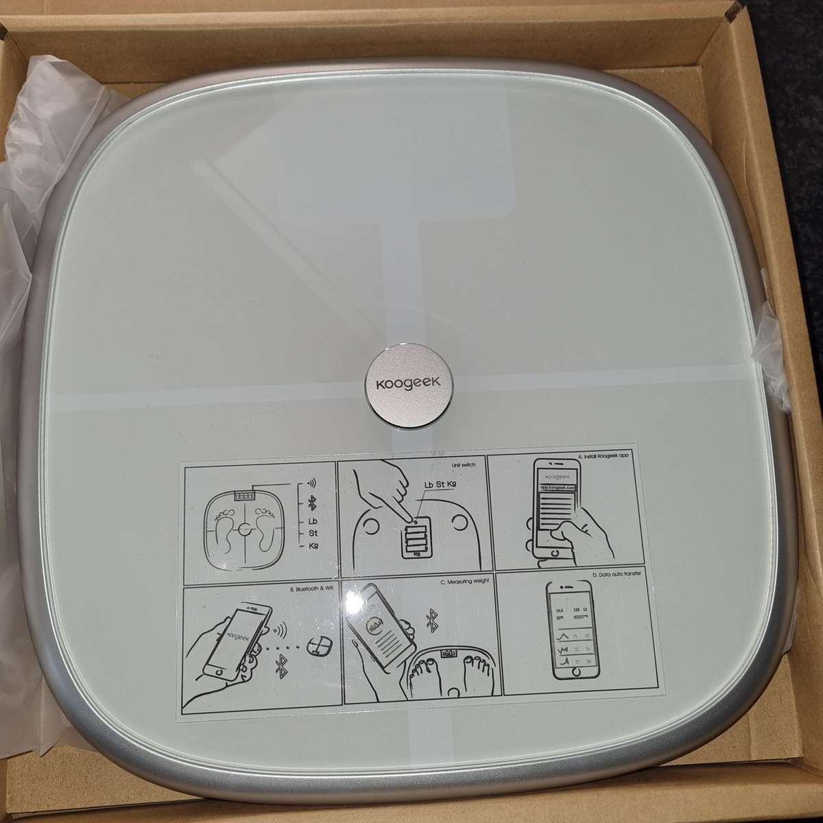 Koogeek smart wireless scale