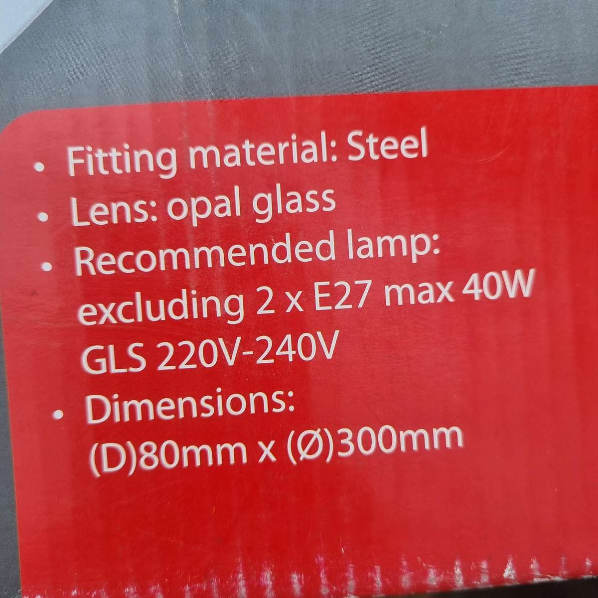 Beautiful ceiling light 300mm