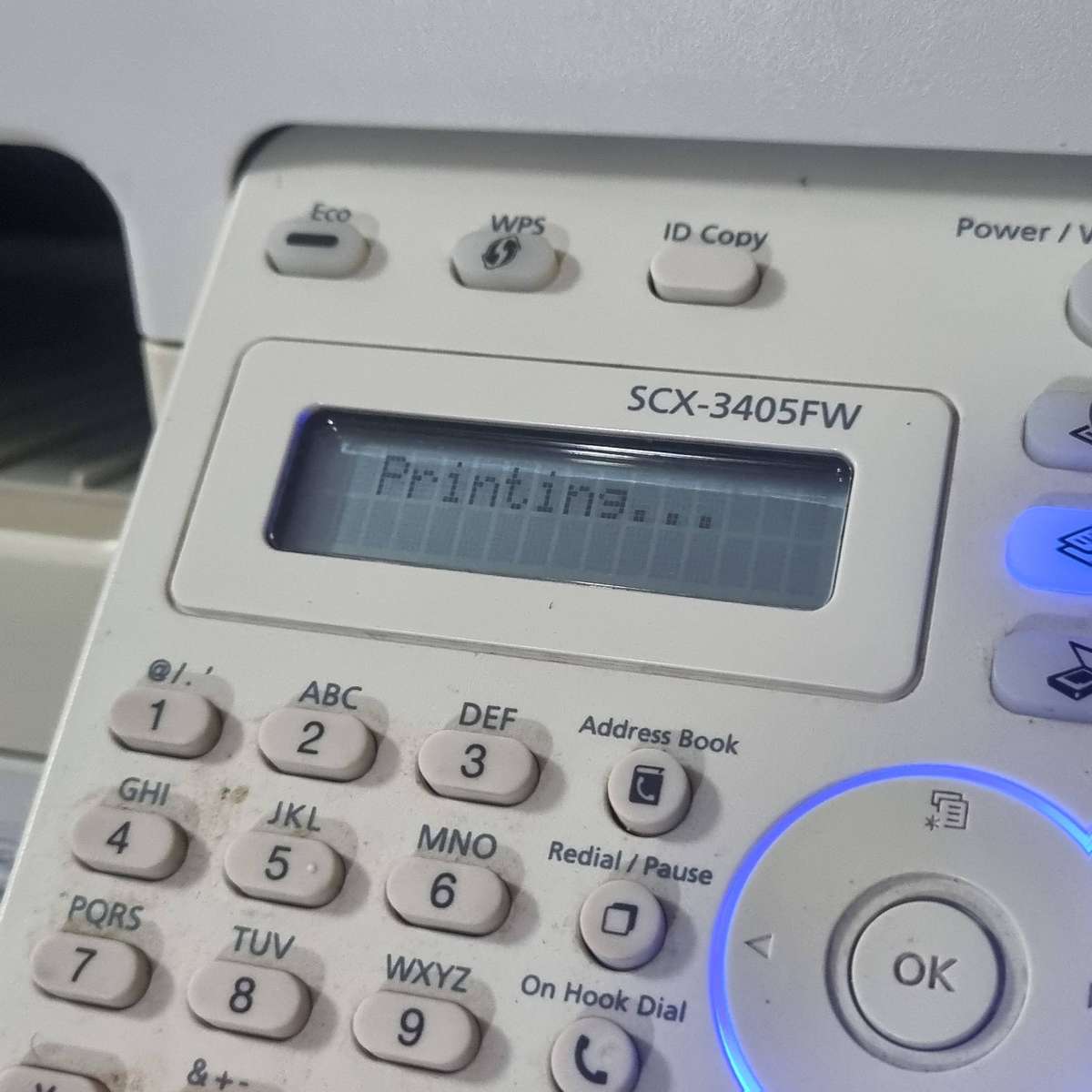 Samsung SCX-3405FW wireless printer