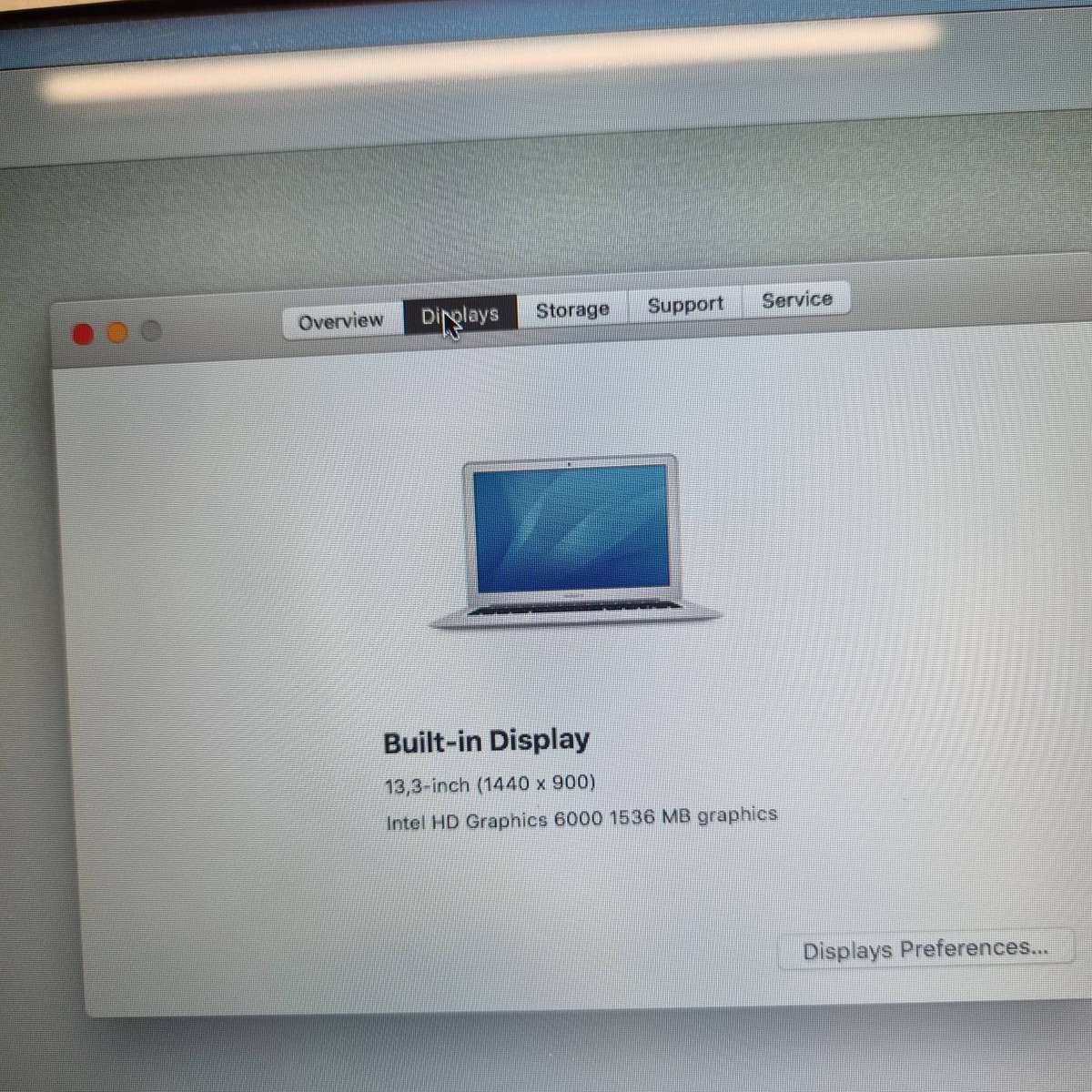 Apple MacBook Air 13.3"  Intel Core i5, 8GB RAM, 121GB SSD (See more details)