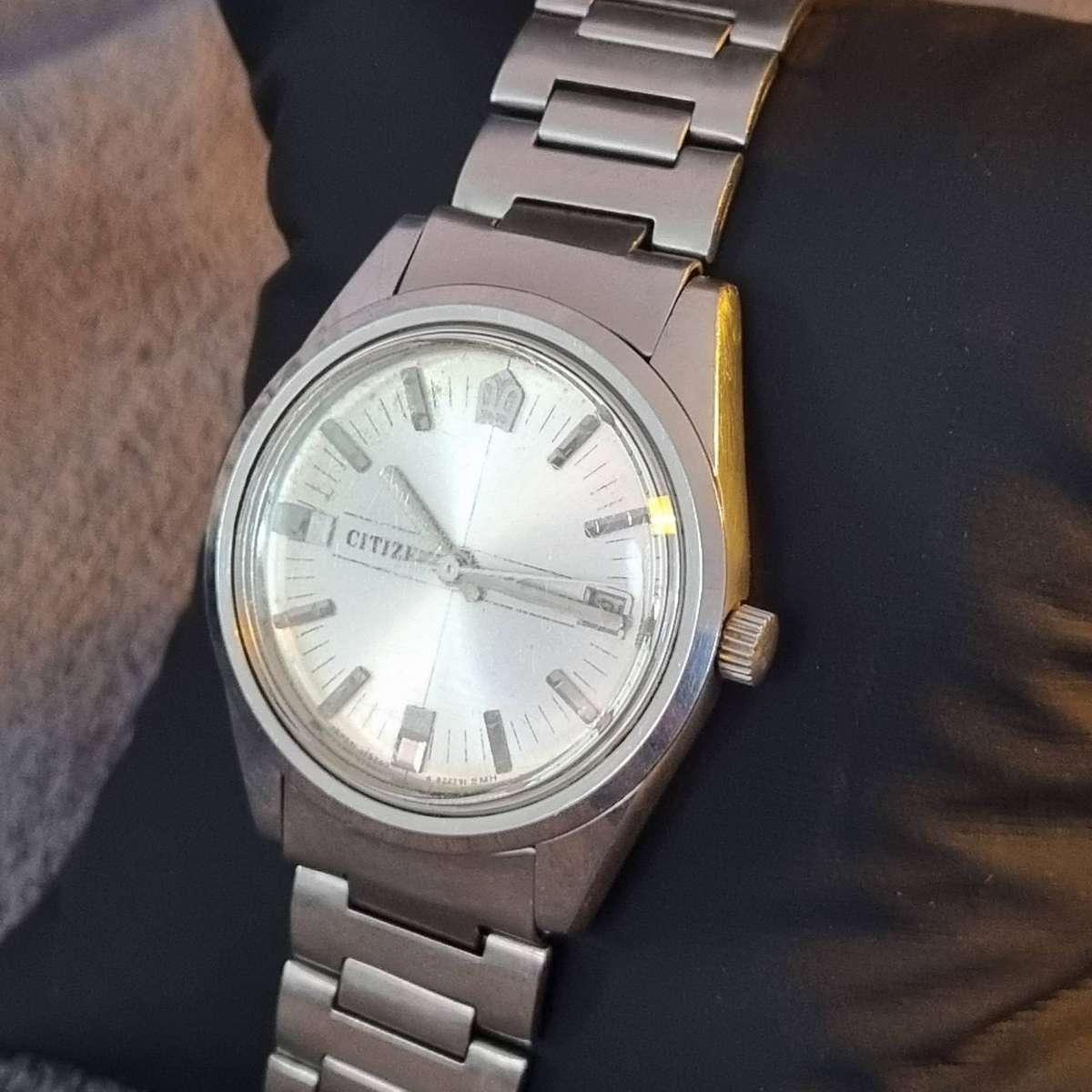 Rare Vintage Citizen New Master 22 Jewels (Model 4-570144 SHW)