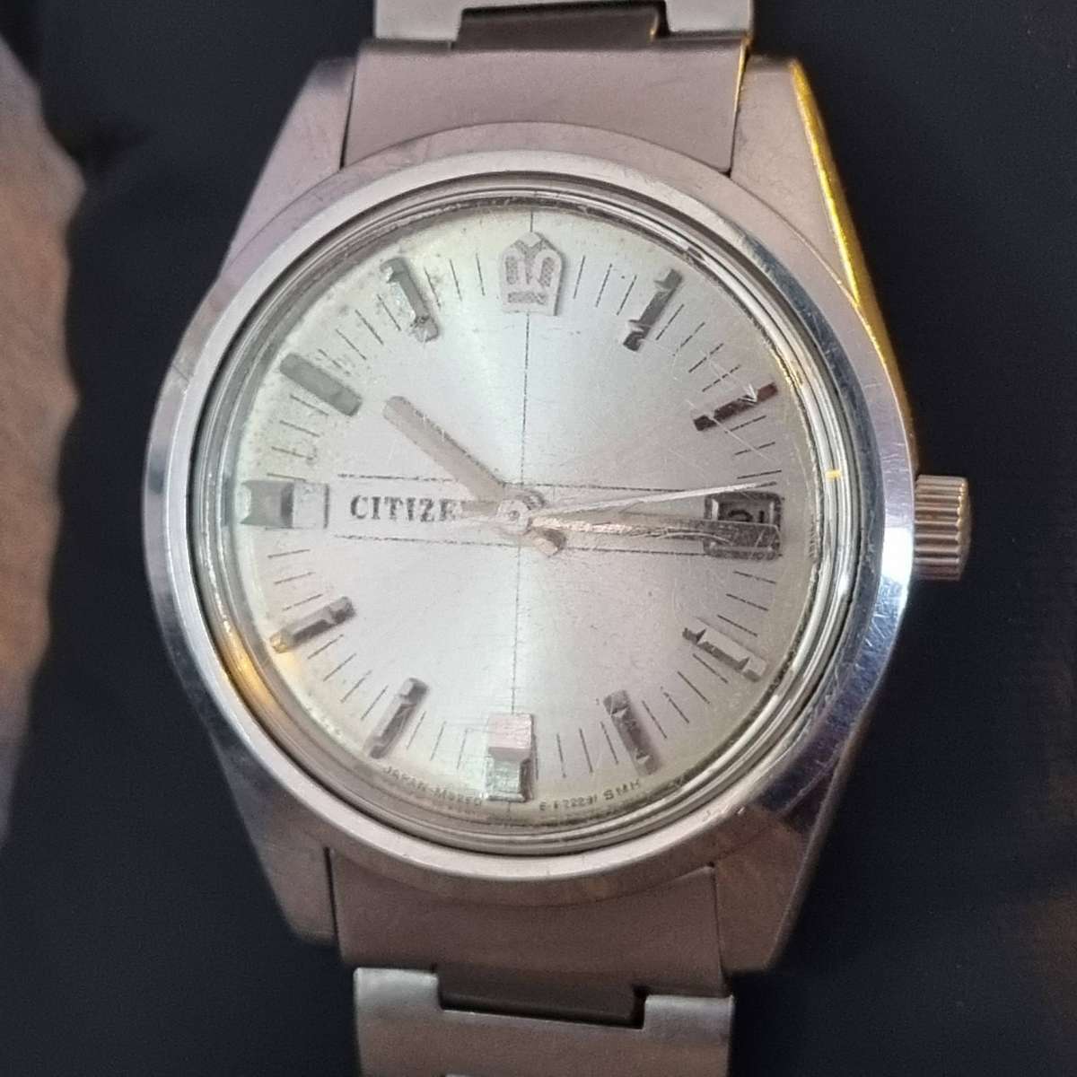 Rare Vintage Citizen New Master 22 Jewels (Model 4-570144 SHW)
