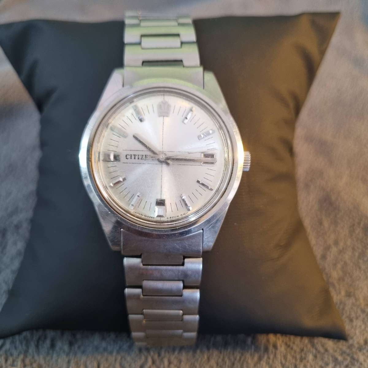 Rare Vintage Citizen New Master 22 Jewels (Model 4-570144 SHW)