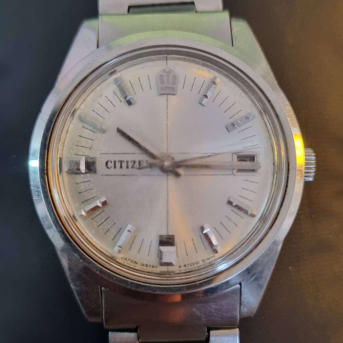 Rare Vintage Citizen New Master 22 Jewels (Model 4-570144 SHW)