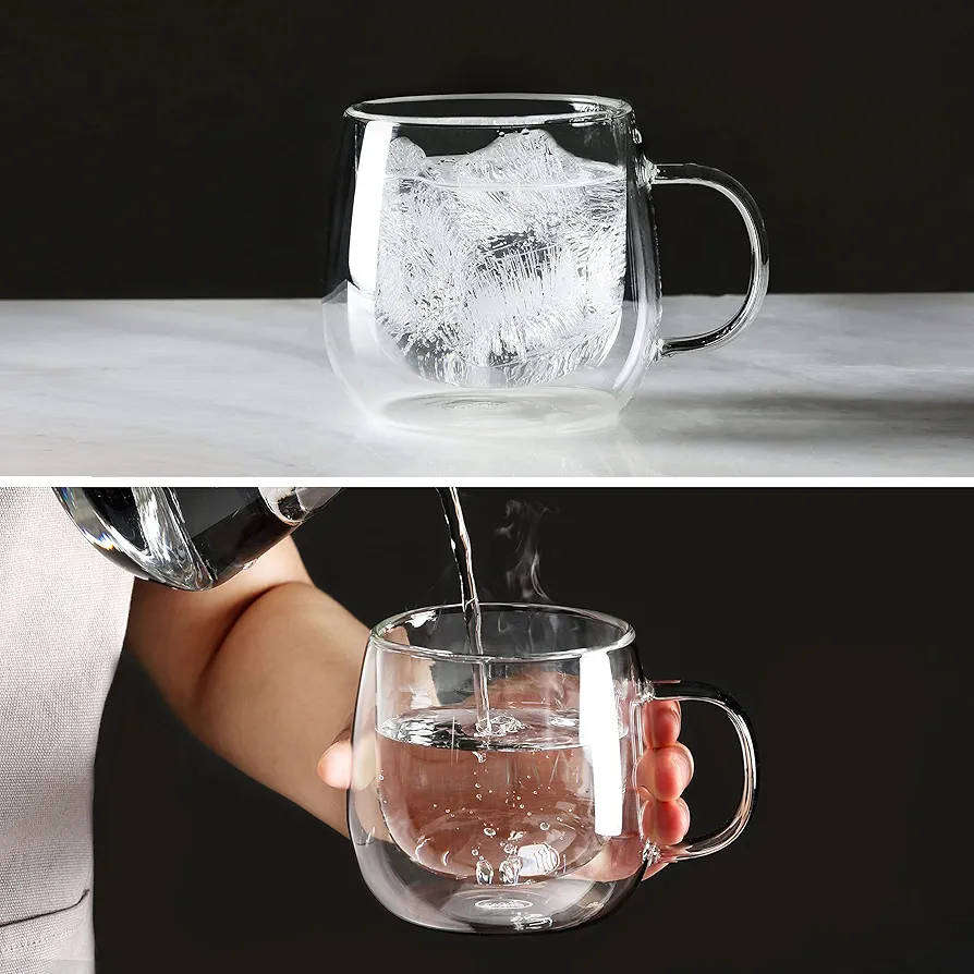CnGlass double wall mugs