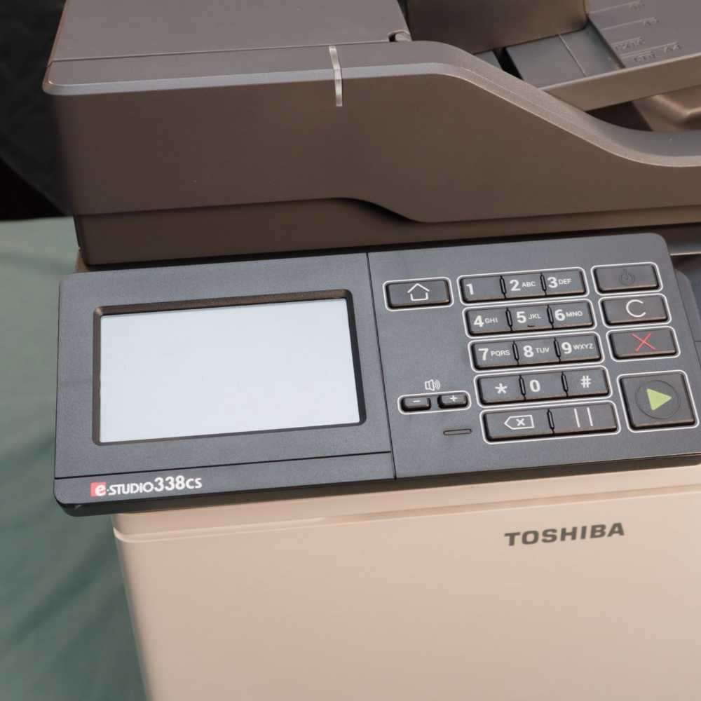 Toshiba esTudIO338cs printer (See details)