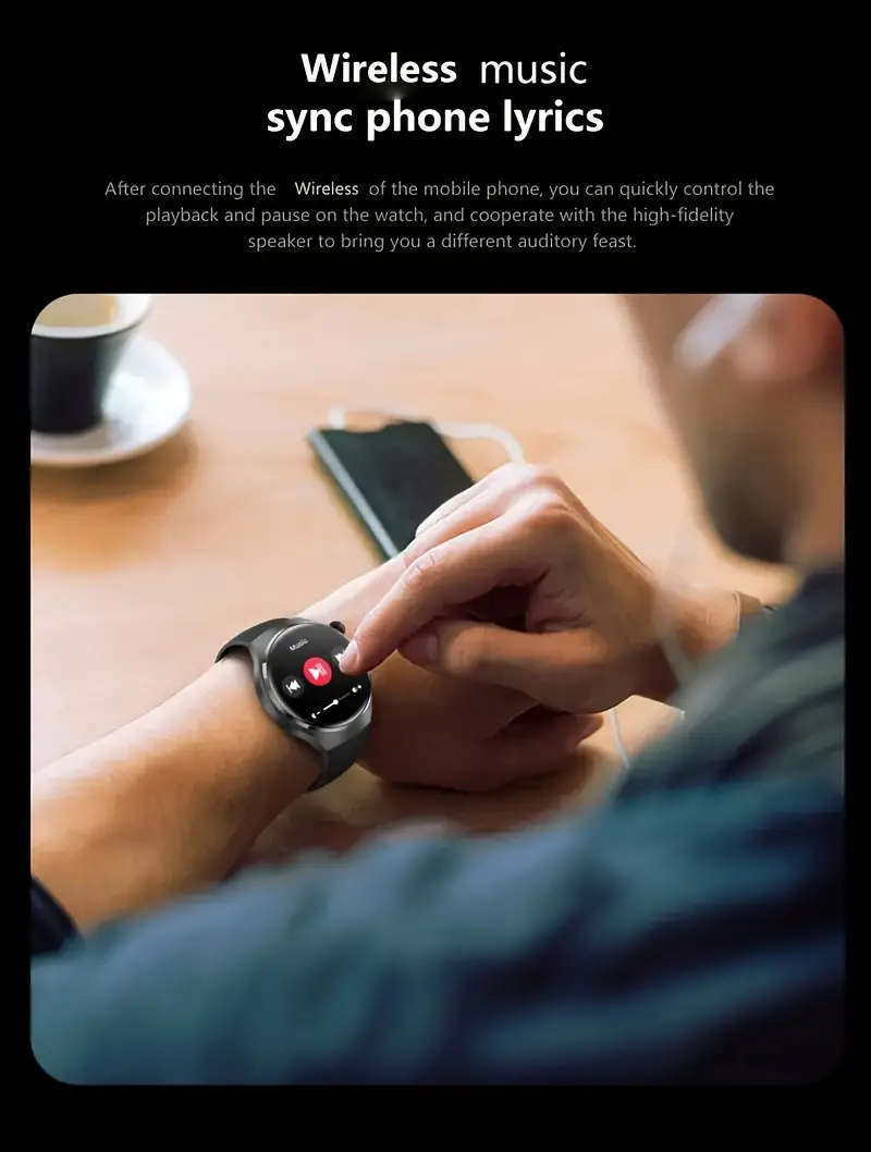 S10 smart watch with call function, heart rate sensor, blood preasure and more functions.