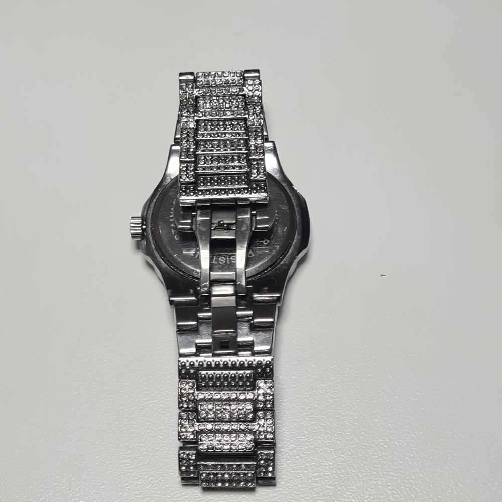 Patek Philipe Geneve iced-out watch (see details)