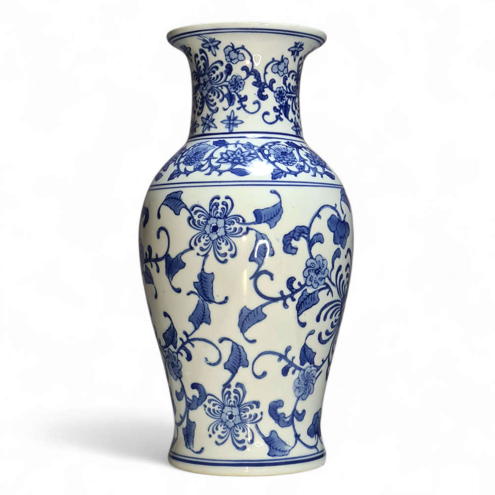 Blue and White flower vase