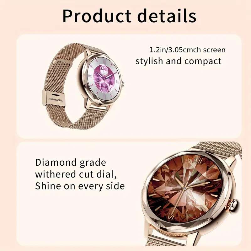 Watch 5pro Women's Smartwatch with Butterfly Design