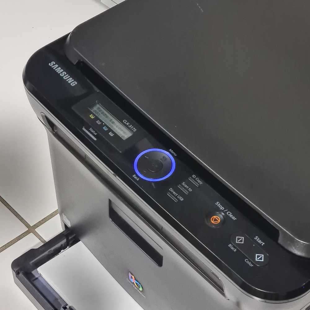 Fast Samsung CLX-3175 Color Laser Multifunction Printer