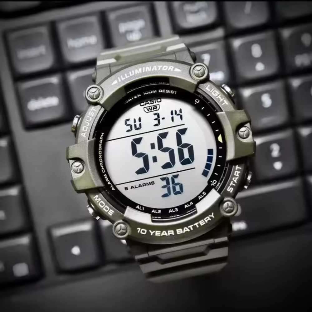 Casio G-Shock  (Military green)
