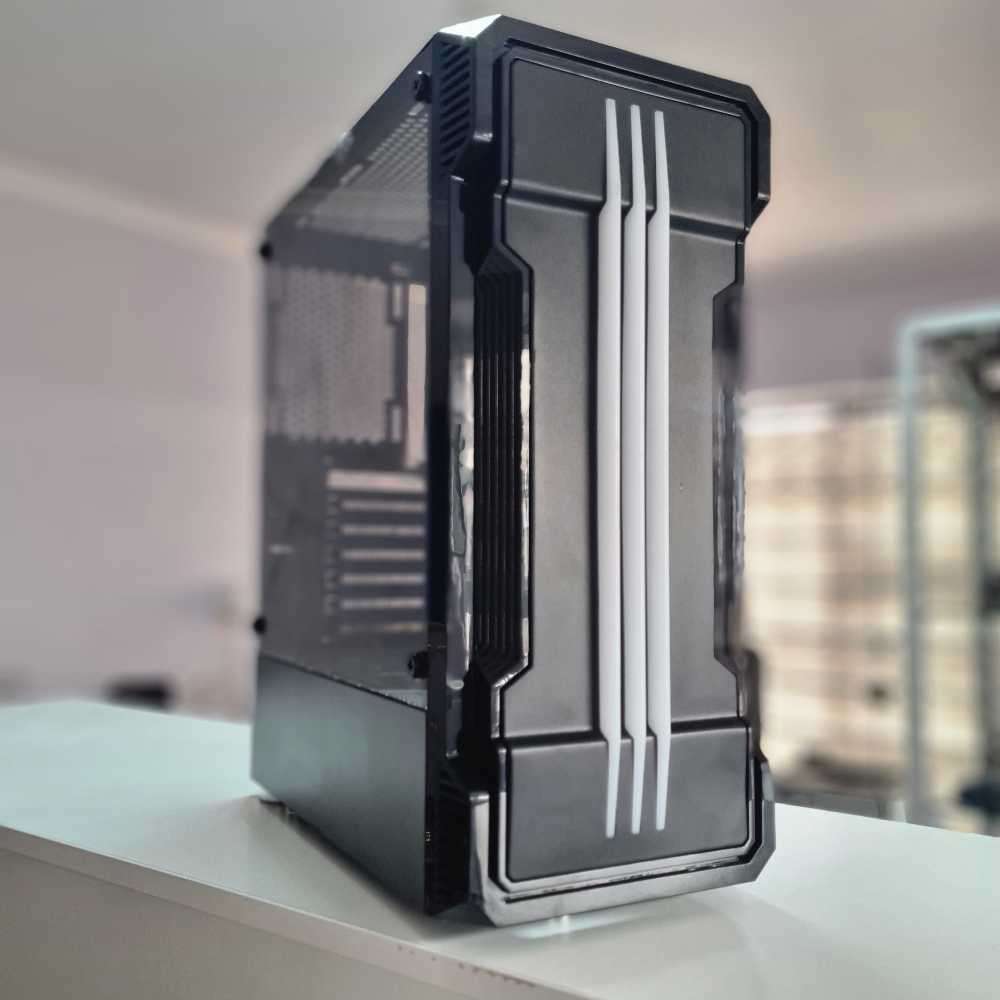 Kolink Inspire K10 RGB Mid Tower Tower Case with Glass Panels (Black) chassis