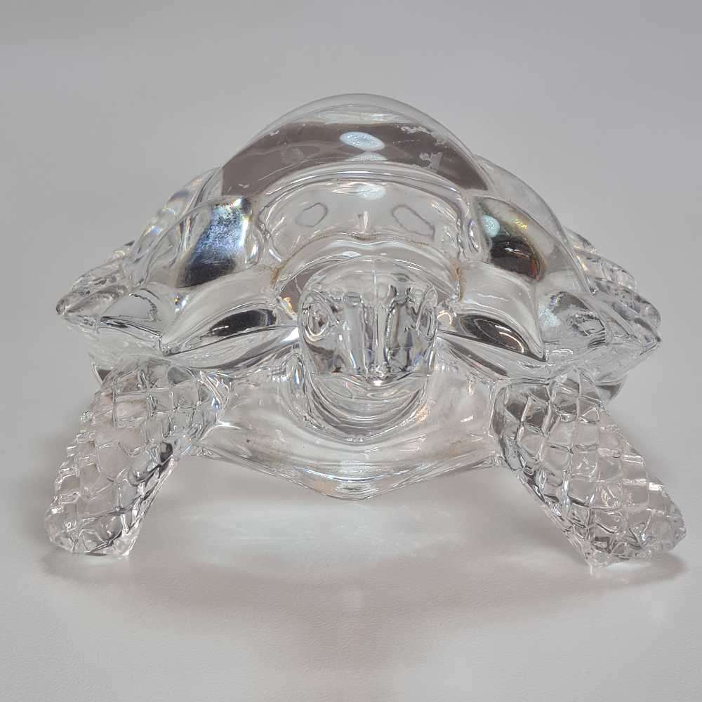 Ornamental glass tortoise (280x120mm)