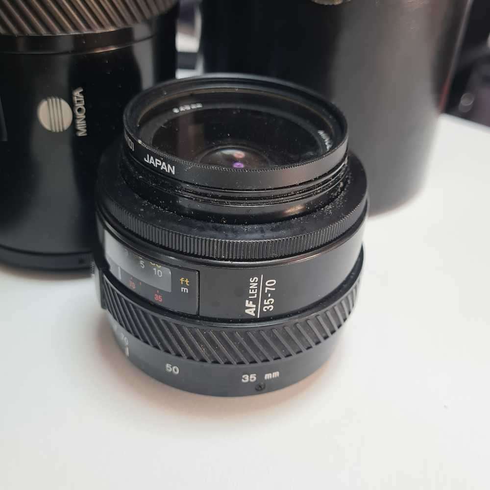 Minolta 7000 with three lense
