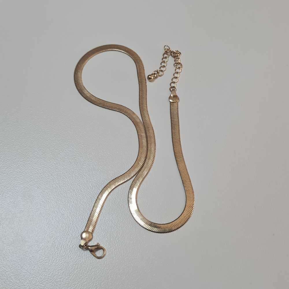 Gold plated necklace