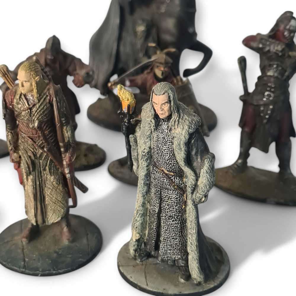 Lord of rings heavy lead figurines (Your bid amount x 8)