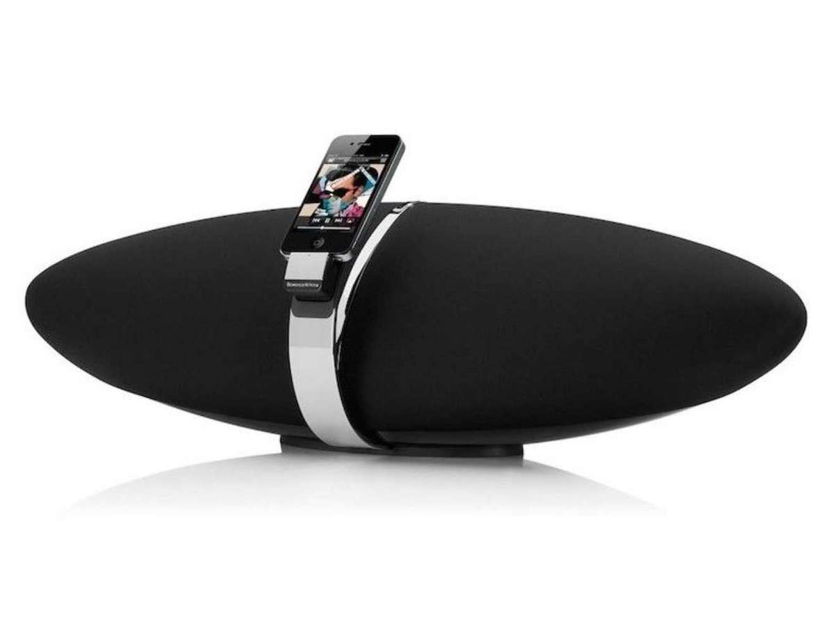 B&w zeppelin air speaker With Bluetooth adapter