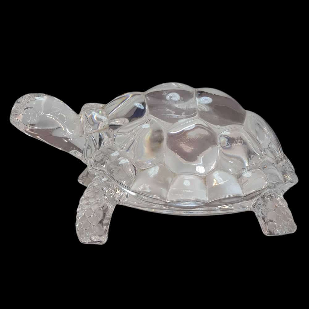 Ornamental glass tortoise (280x120mm)
