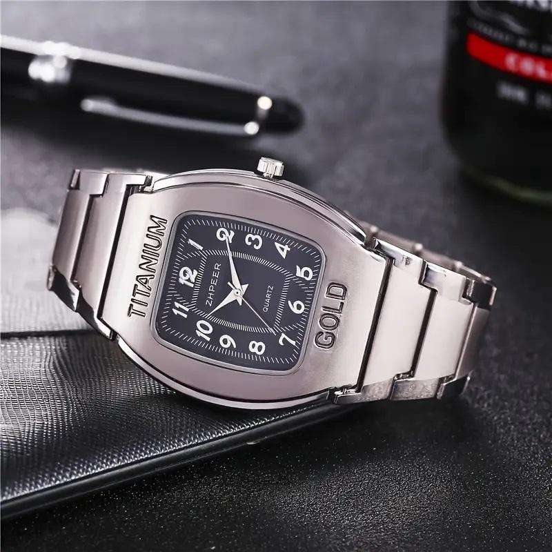 Men's Fashion Temperament Alloy Quartz Watch