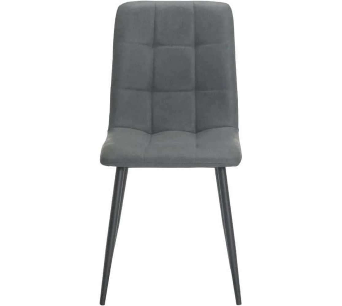 Makro's Belo Leather Touch Dining Chair Metal Dining Chair x 6