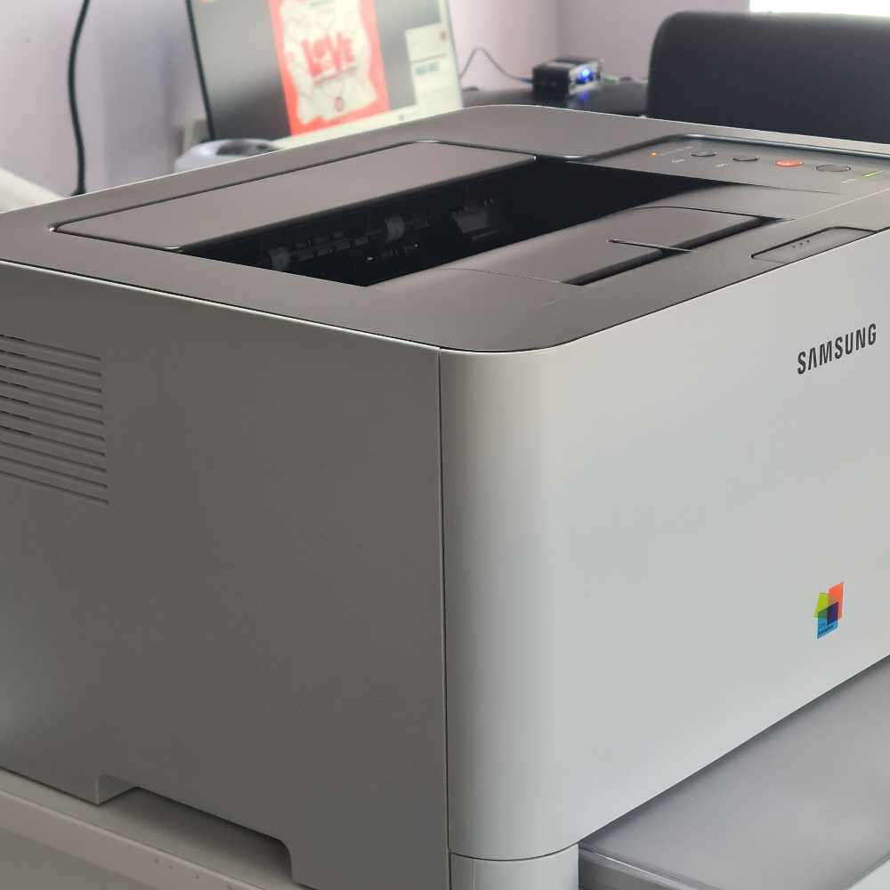 Wireless samsung clp-365w color printer