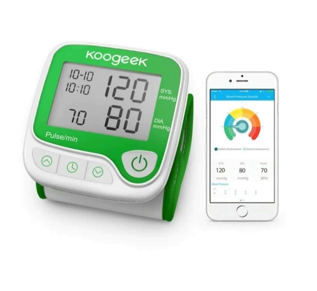 Smart wireless heart and blood pressure monitor
