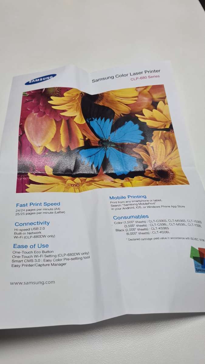 Samsung Electronics CLP-680ND Color Printer