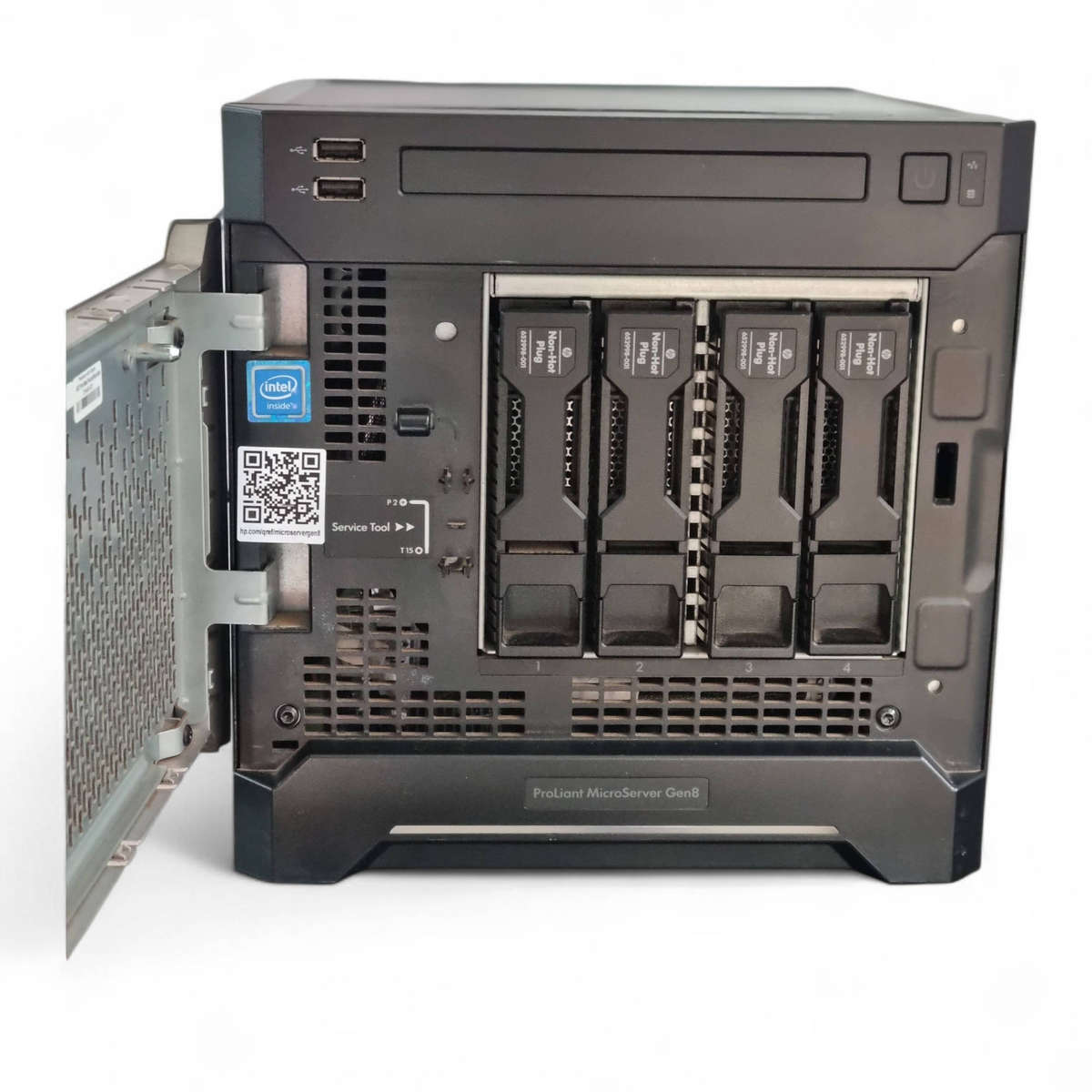 HP ProLiant MicroServer Gen8. (keeps flashing red)