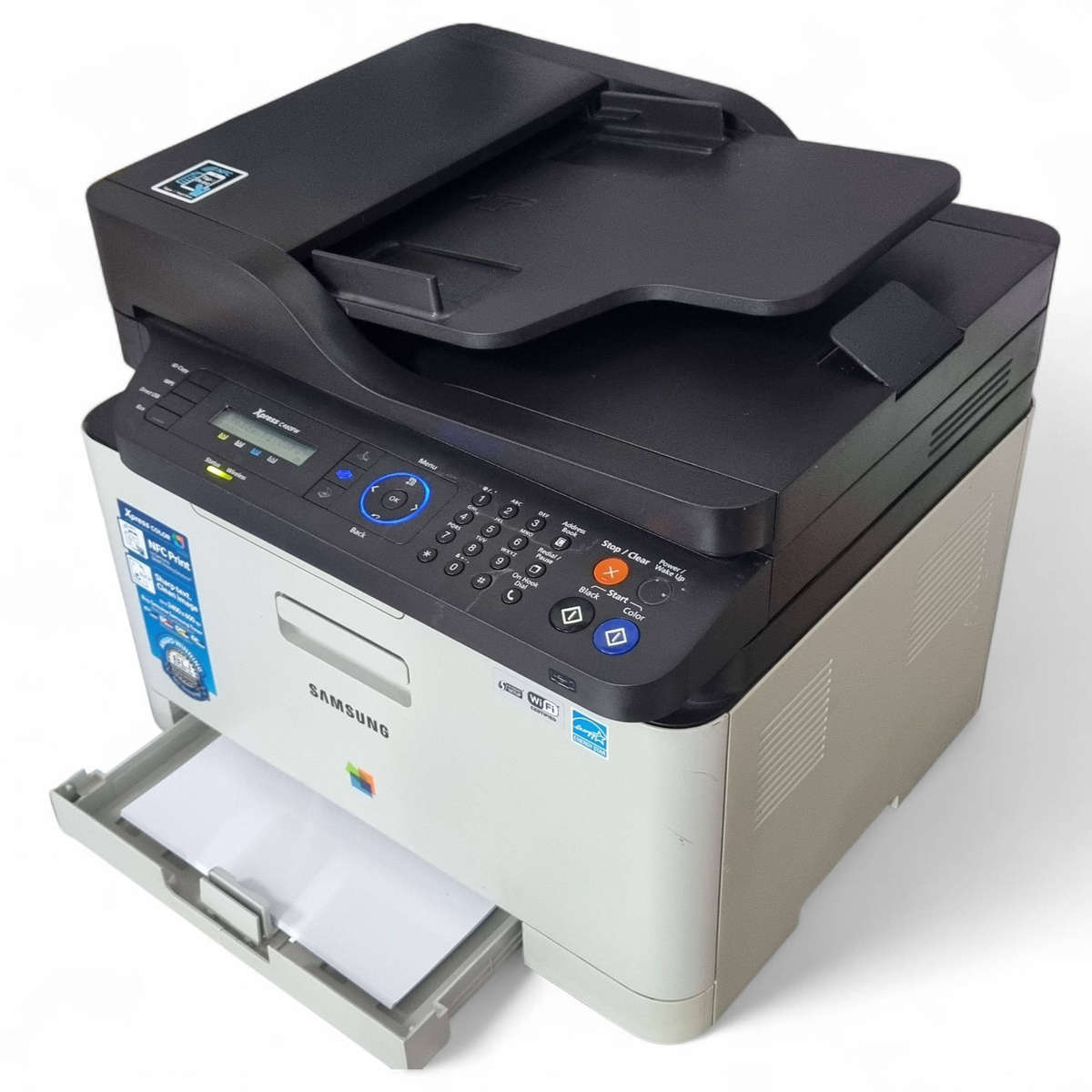 Samsung wireless color printer with toners 69%
