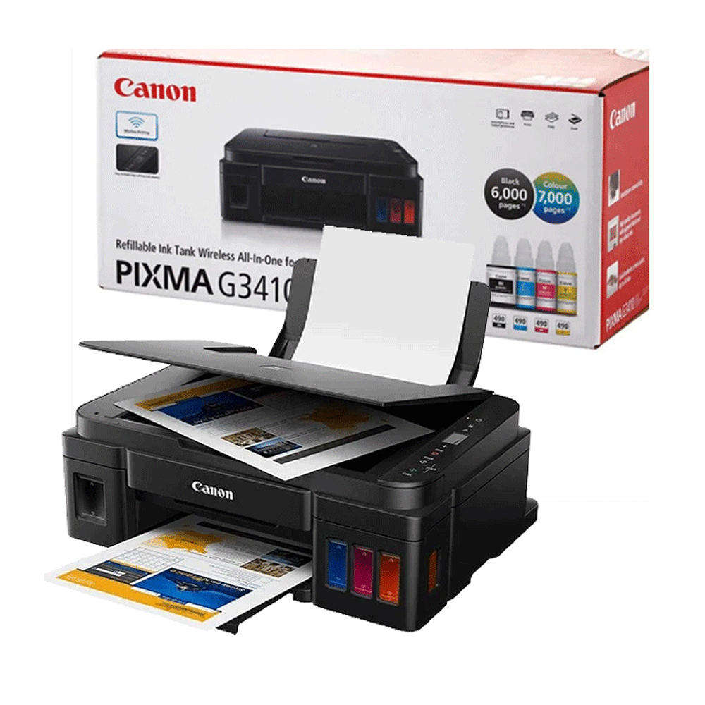 Canon G3410 ink tank wifi printer
