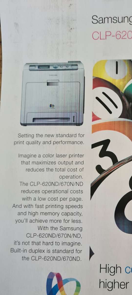 Samsung clp-620nd color printer