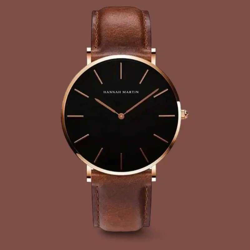 Hannah Brand Men'S Watch Features a Slim 6.9Mm Design with a Minimalist Dial,