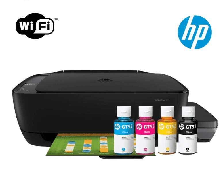 HP Ink Tank Wireless All-in-One Printer (See details)