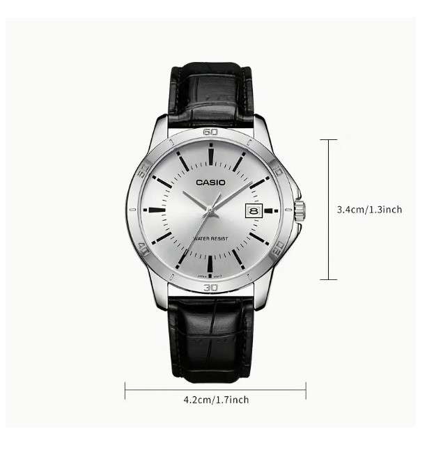 Casio Business Casual Quartz Watch (Black)