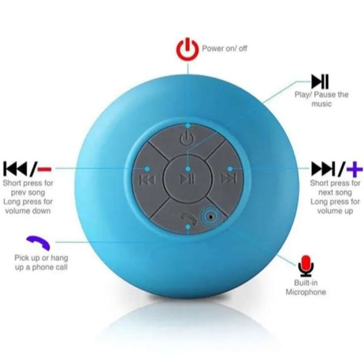 Waterproof Bluetooth Shower Speaker - Portable Speakers Bluetooth