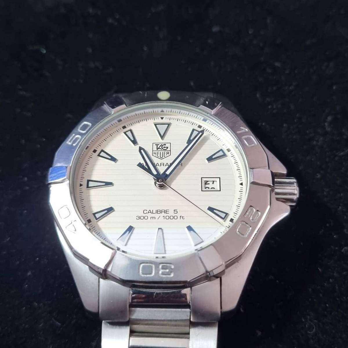 TAG Heuer Aquaracer WAY2110  Genuine Case (Automatic Model) with Quartz Conversion