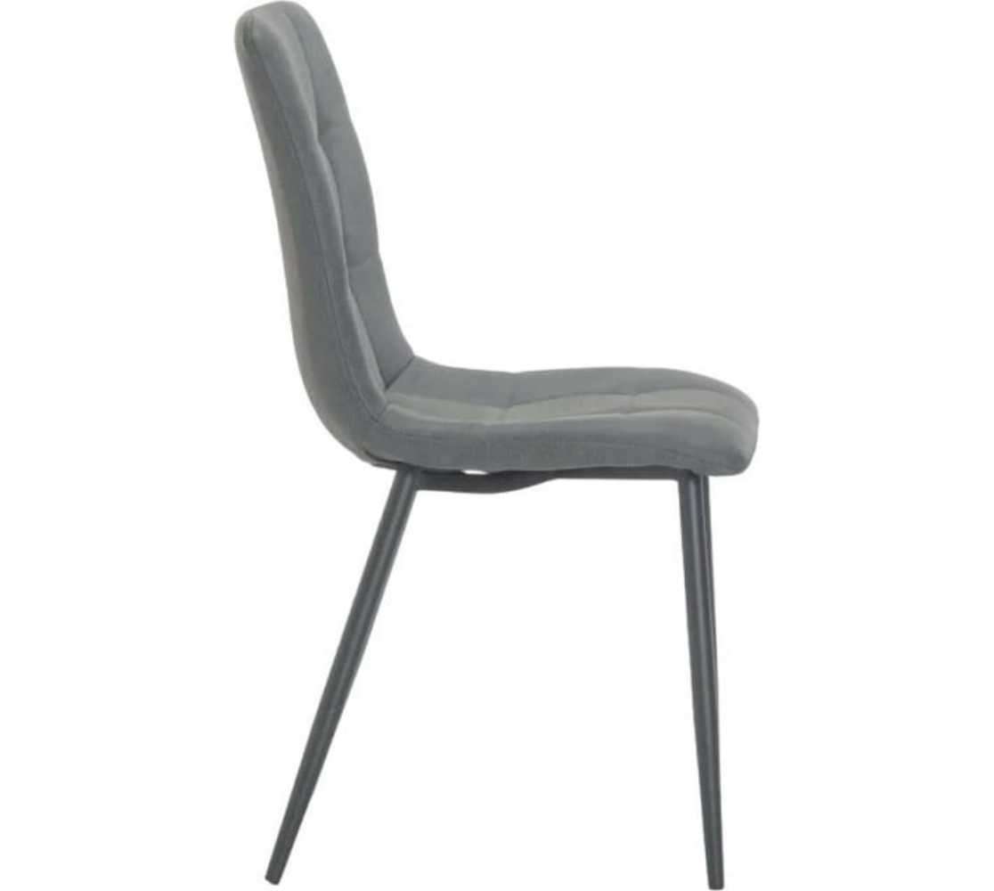 Makro's Belo Leather Touch Dining Chair Metal Dining Chair x 6