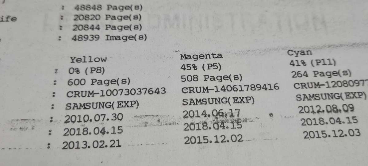 Fast Samsung CLX-3175 Color Laser Multifunction Printer